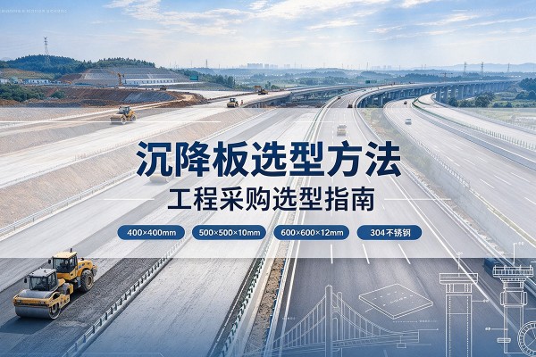 花山沉降板选择方法